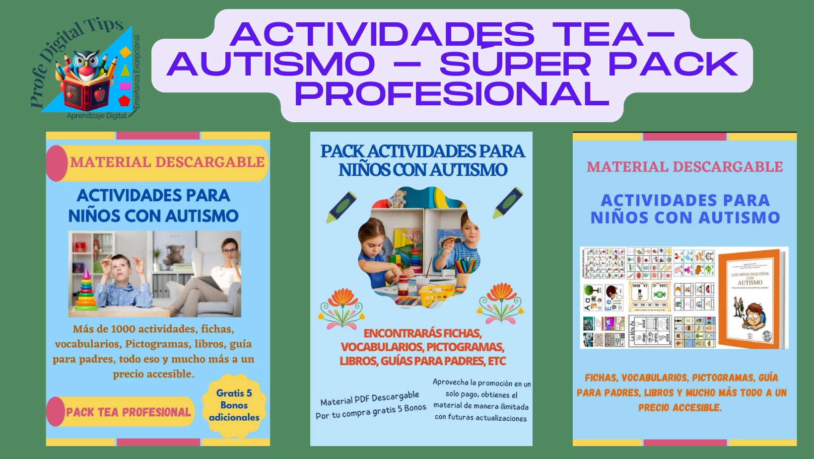 Material Esencial para Trabajar con Niños del Espectro Autista